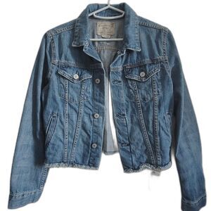 Polo Ralph Lauren Girls Denim Blue Jacket  Size 14